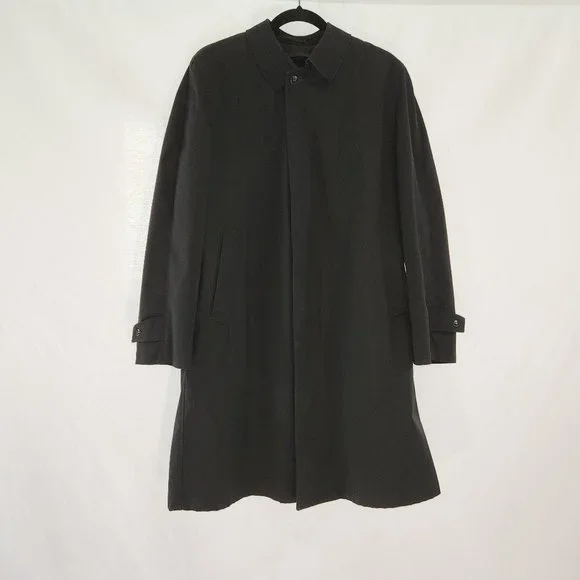 Alligator Jackets Coats Vintage Alligator Coach Black Trench